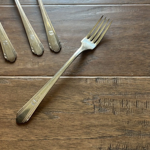 WM. A. Rogers Overlaid - Vintage - Set of 6 - Forks - Picture 9 of 11